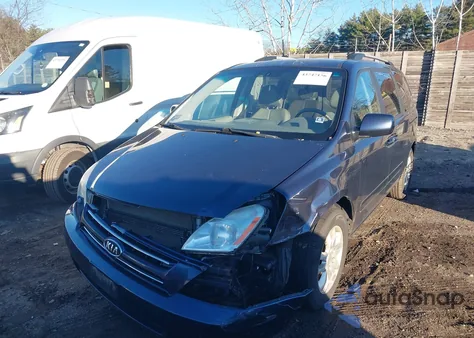 2009 Kia Sedona Ex z USA, uszkodzony, nr VIN KNDMB233396296493